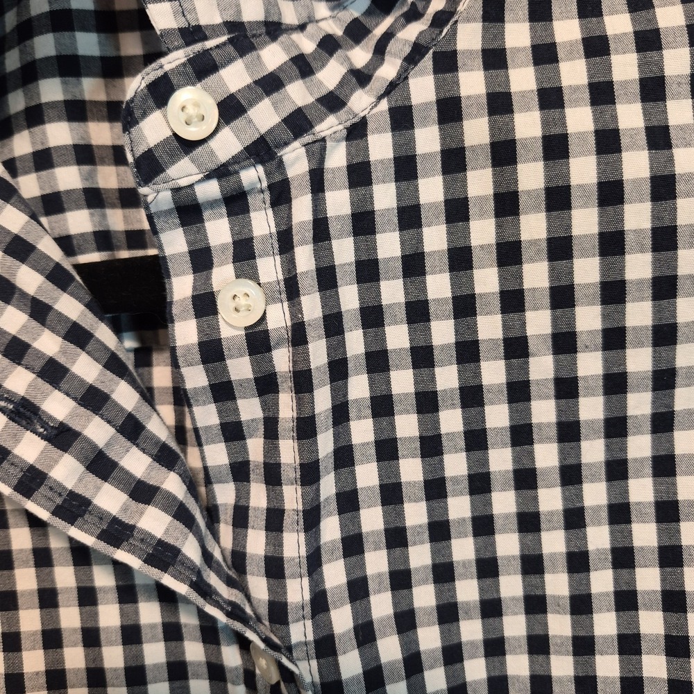 J Crew Womens Sz Sm Top Preppy Coastal Grandma Americana Summer Casual Gingham - Picture 7 of 12